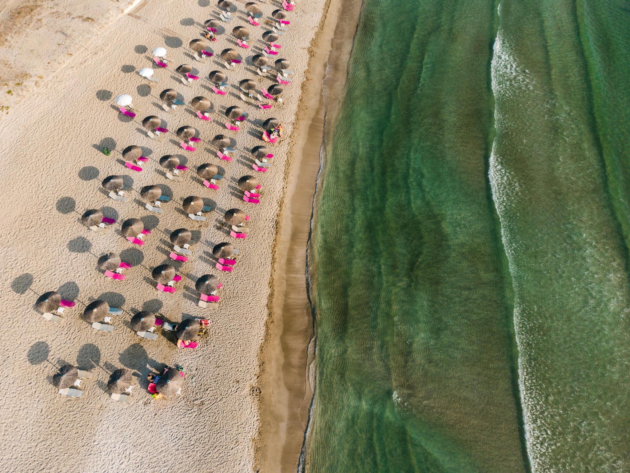 VacationClub Resort Dźwirzyno - widok z lotu ptaka na plaże